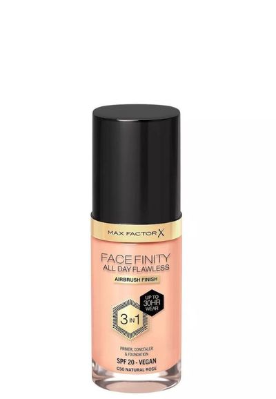 Facefinity All day Flawless 3v1 make-up, C50 Natural Rose