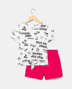 Dívčí souprava, šortky + tričko