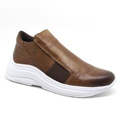 Kožené slip-on boty