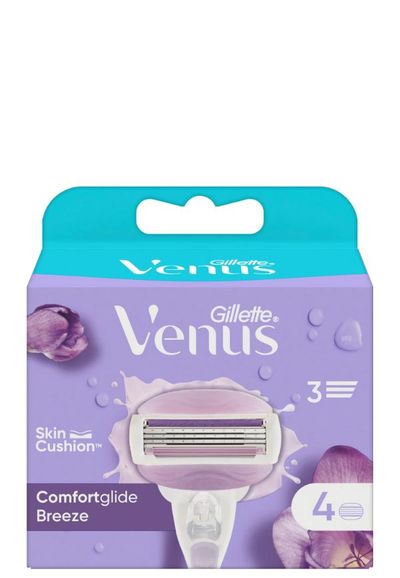 Venus náhradní holicí hlavice Comfortglide Breeze, 4 ks