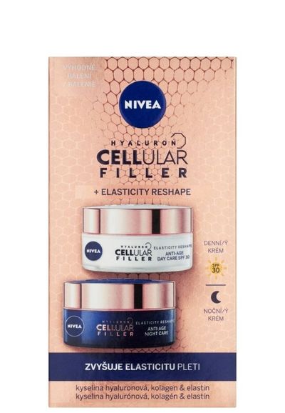 Hyaluron Cellular Filler + Elasticity denní + noční krém