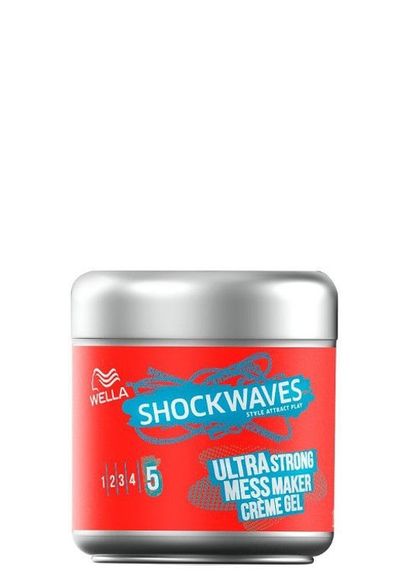 Shockwaves Krémový gel na vlasy Mess Maker (5)