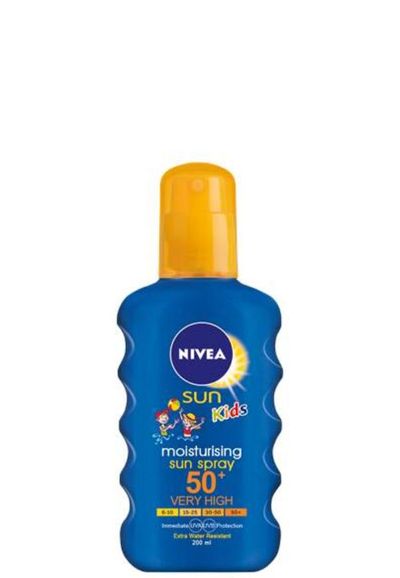 Sun Kids Protect & Play dětský sprej na opalování SPF 50+