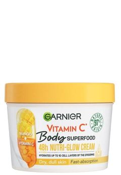 Body Superfood rozjasňující tělový balzám Mango + Vitamin C