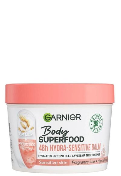 Body Superfood hydratační tělový balzám Oat Milk + Probiotics