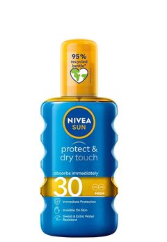 Sun Protect & Dry touch neviditelný sprej na opalování SPF30