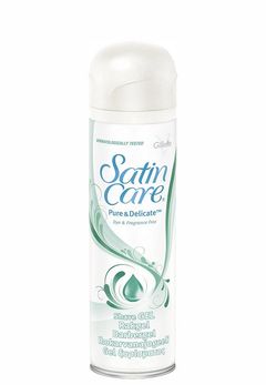 Satin Care gel na holení Pure&Delicat
