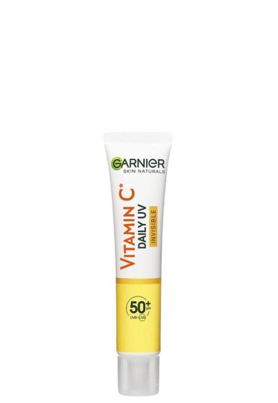 Skin Naturals Invisible rozjasňující fluid s vitamínem C SPF 50+