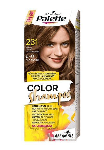 Palette Color Shampoo tónovací barva na vlasy