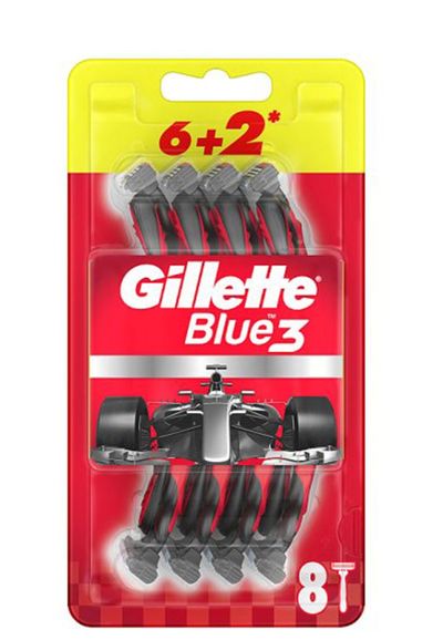 Blue3 Nitro jednorázová holítka 6+2  ks