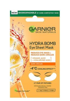Textilní maska na oči Orange Juice