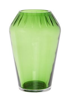 Ručně vyráběná skleněná váza, 24 cm