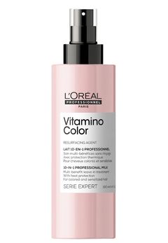 Serie Expert Vitamino Color multifunkční bezoplachový sprej pro barvené vlasy