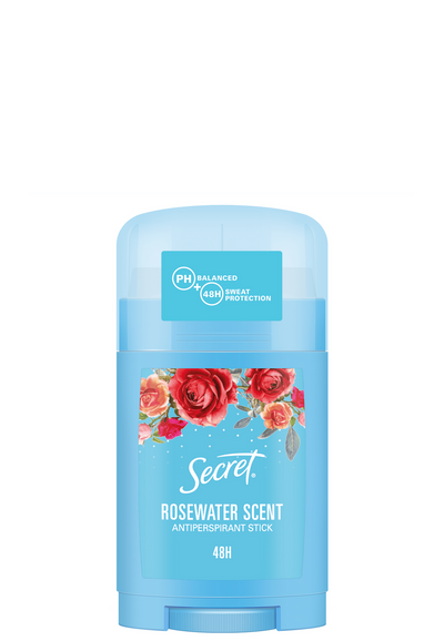Antiperspirant tuhý Rosewater