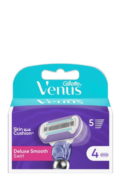 Venus náhradní holicí hlavice Deluxe Smooth Swirl, 4 ks