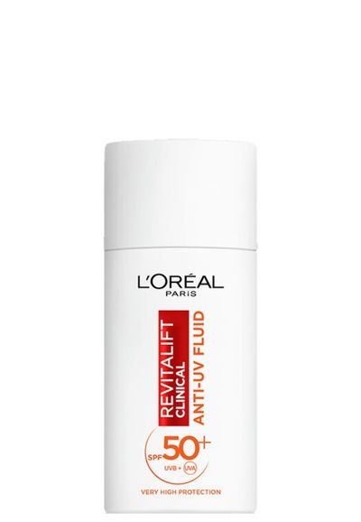 Revitalift Clinical rozjasňující fluid s vitamínem C SPF 50+