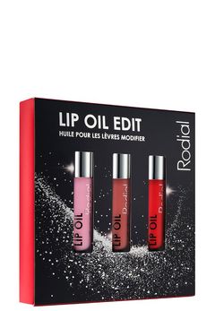 Dárková sada olejů na rty Lip Oil Trio Edit