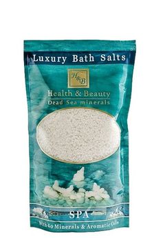 Luxusní koupelová sůl z Mrtvého moře, bílá