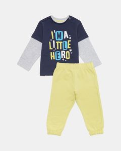 Dětská souprava s potiskem Little Hero
