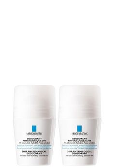 Physiologique deodorant roll-on, 2-pack