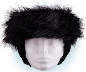 Crazy Uši Čelenky na helmu černá