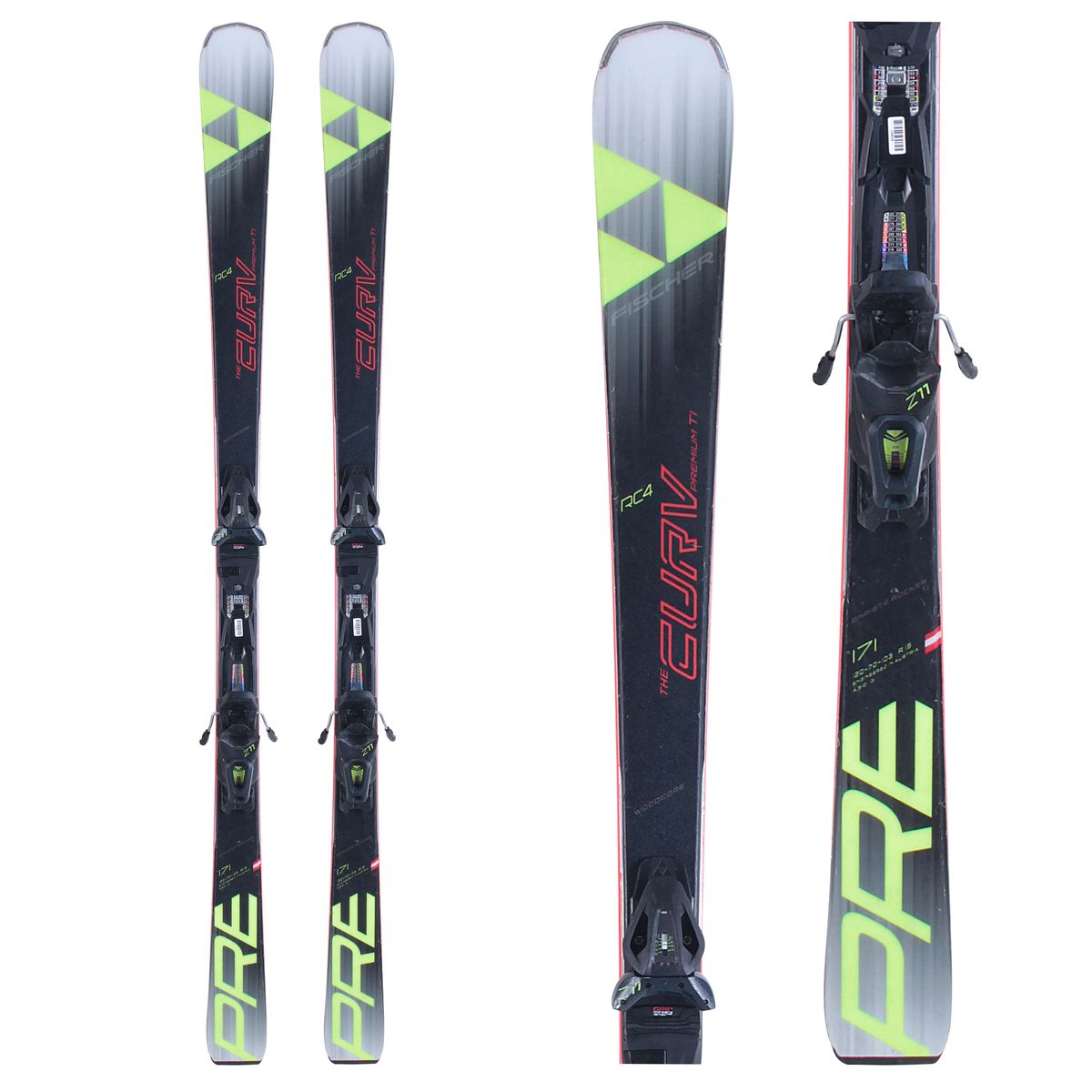 Fischer RC4 The Curv Premium Ti 157 cm Happy Sport